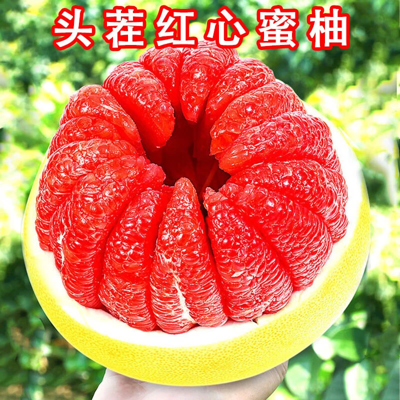 【头茬红心蜜柚】柚子红心柚水果红肉蜜柚新鲜葡萄三柚