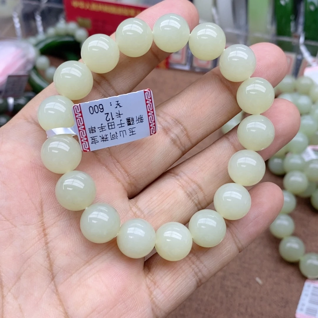 手串未镶嵌和田玉卡12