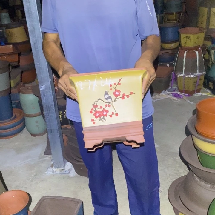 紫砂花盆紫砂艺术