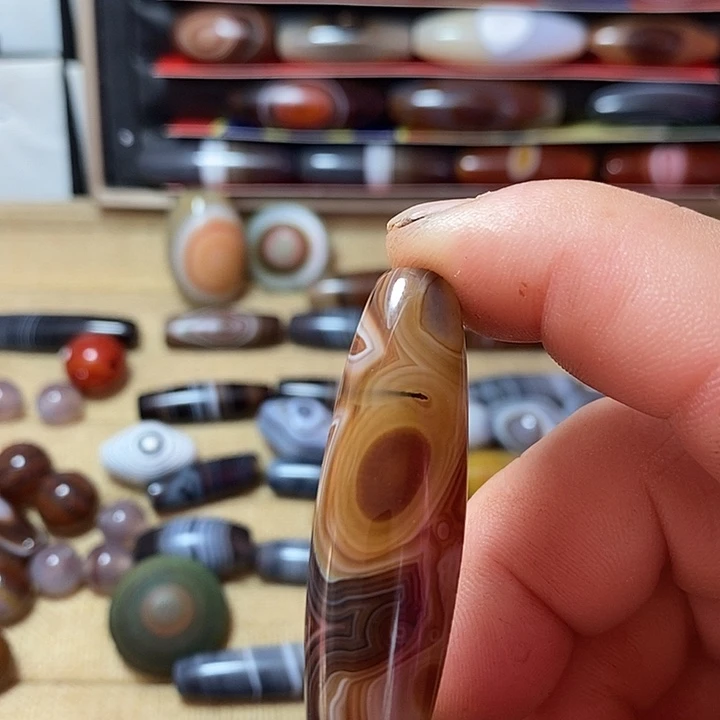 玛瑙/玉髓合金颈饰