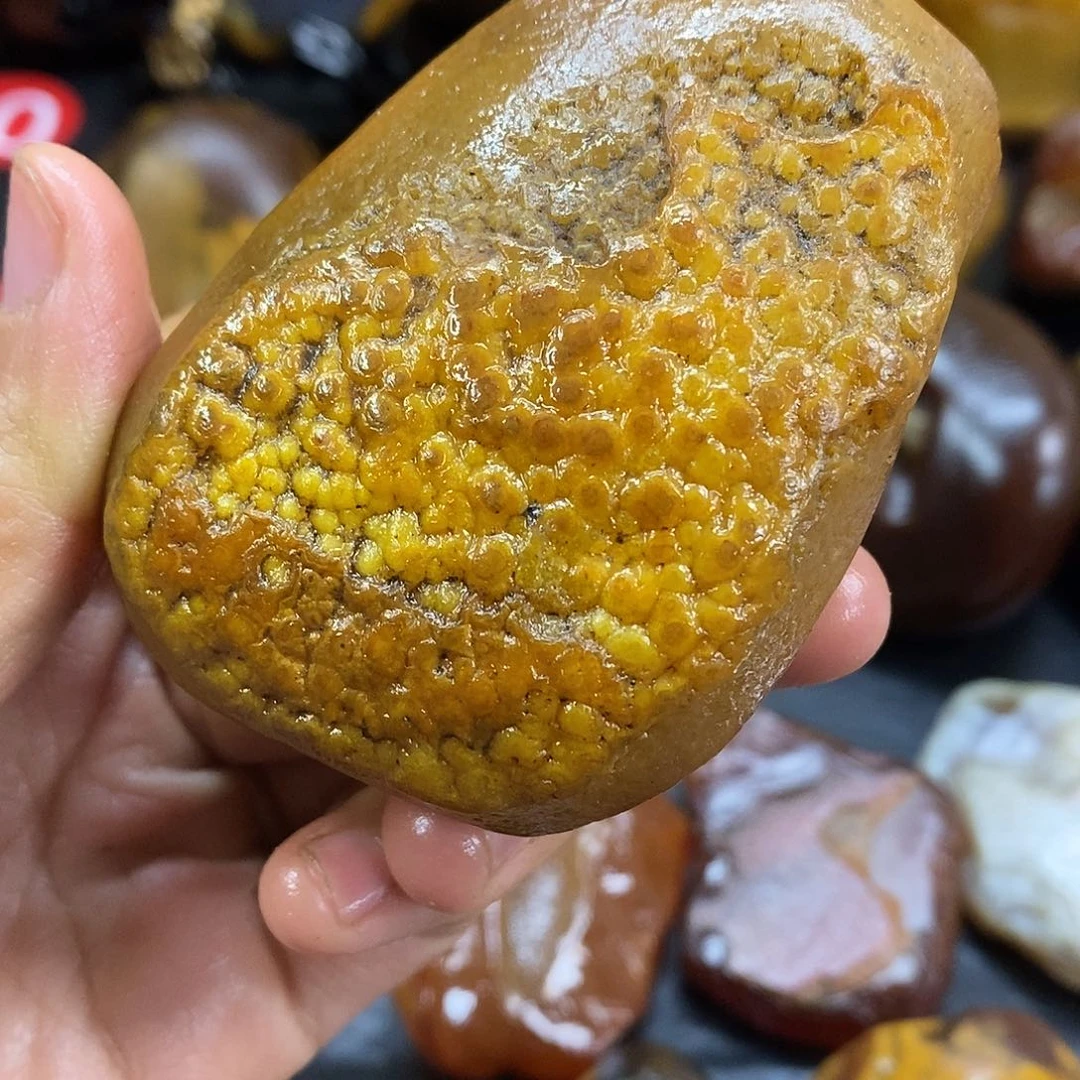 玛瑙/玉髓未镶嵌手把件