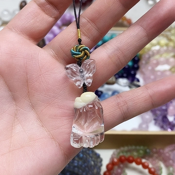 未镶嵌耳饰水晶水晶3