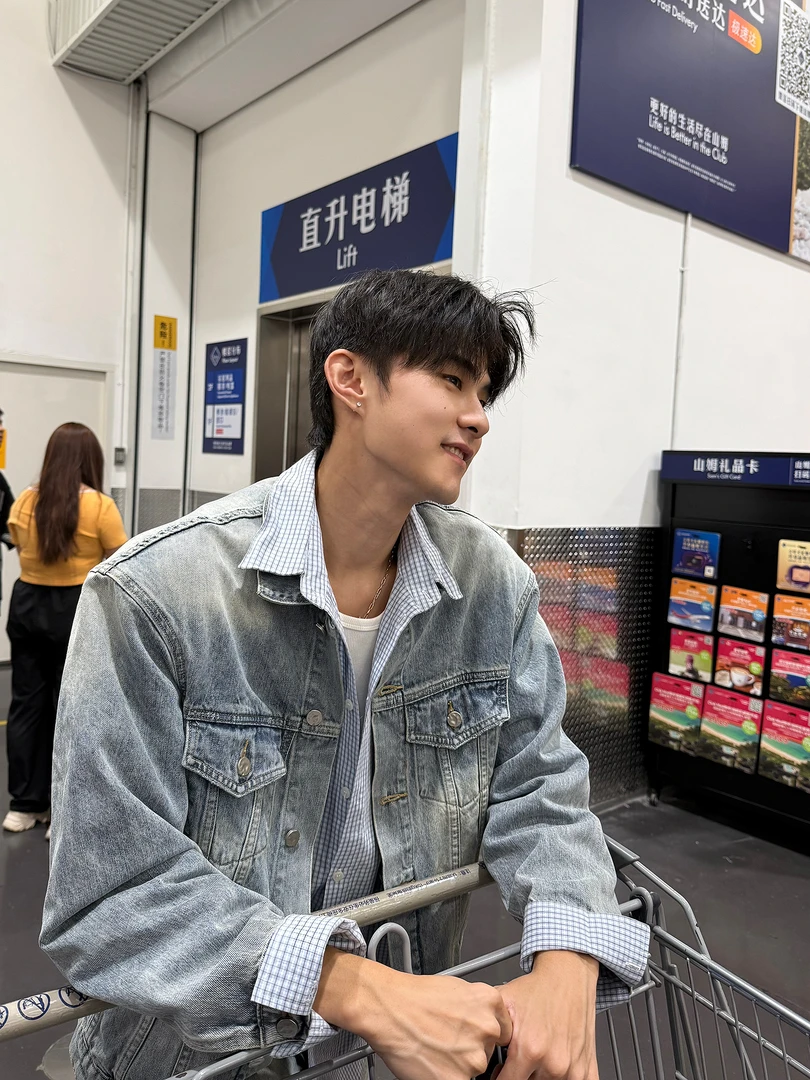 【野性Cow Boy】黑标 Bloom Studio秋季新款牛仔套装男宽松百搭上衣