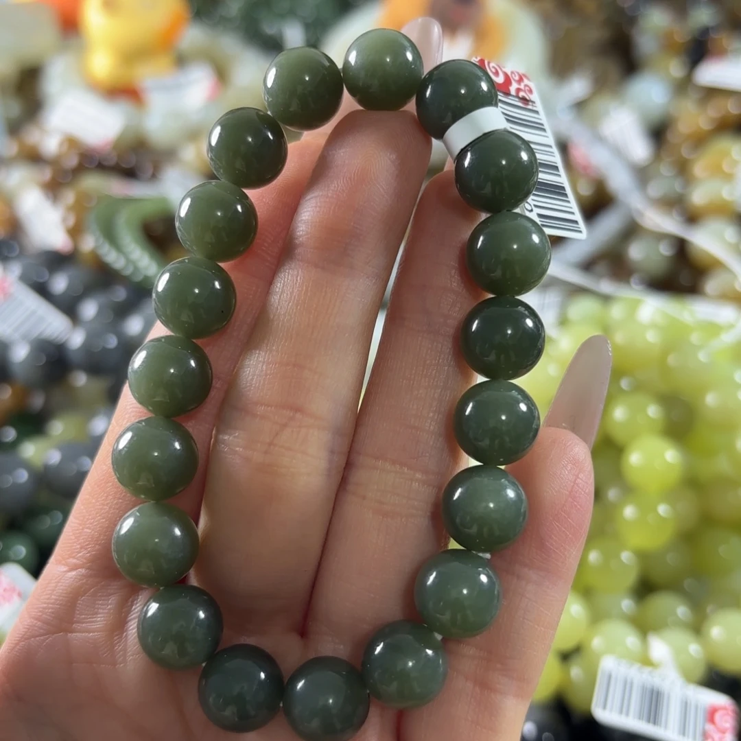 和田玉未镶嵌手串242