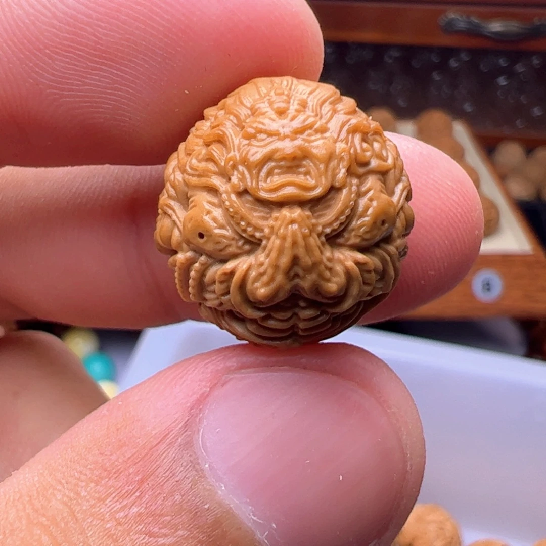 猴头核桃吊坠精工大黑天18
