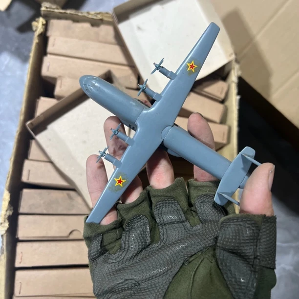 正品蓝色安22飞机模型