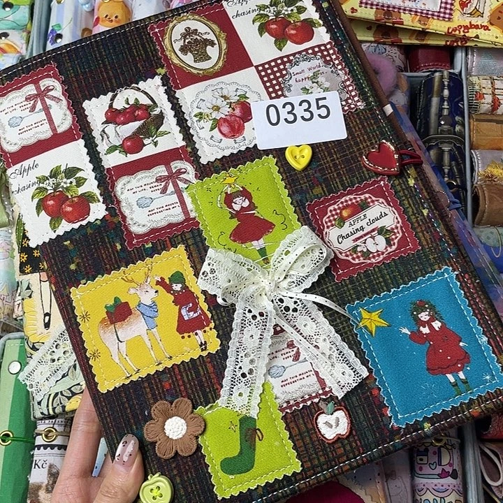 织绣B5 活页送纸335