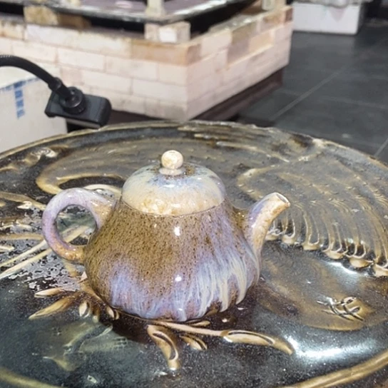茶壶紫砂柴烧紫砂