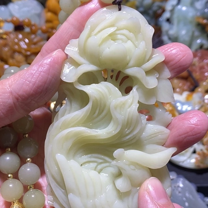 岫玉岫玉吊坠未镶嵌