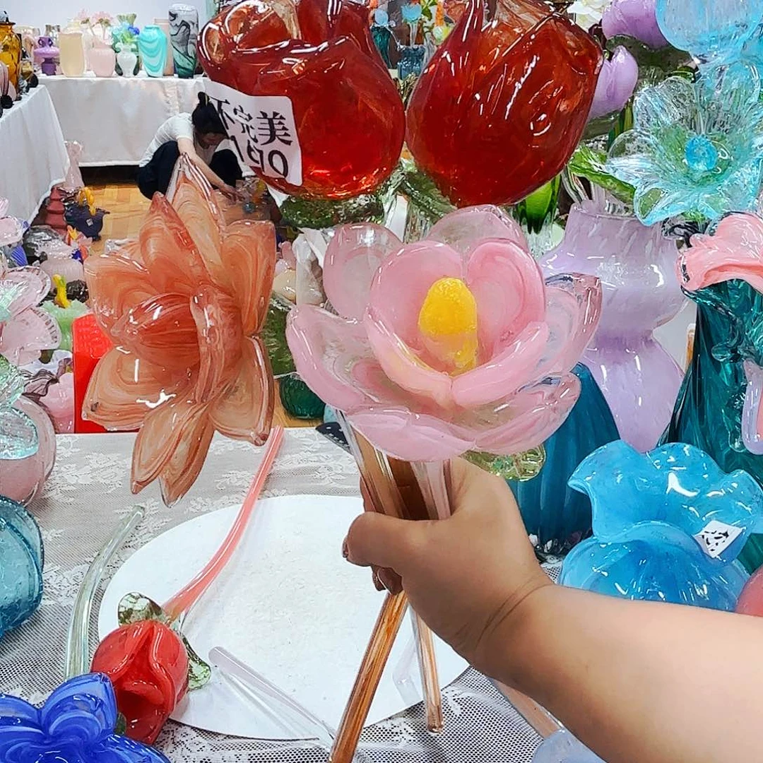 瑕疵不退不换琉璃花瓶花器艺术品