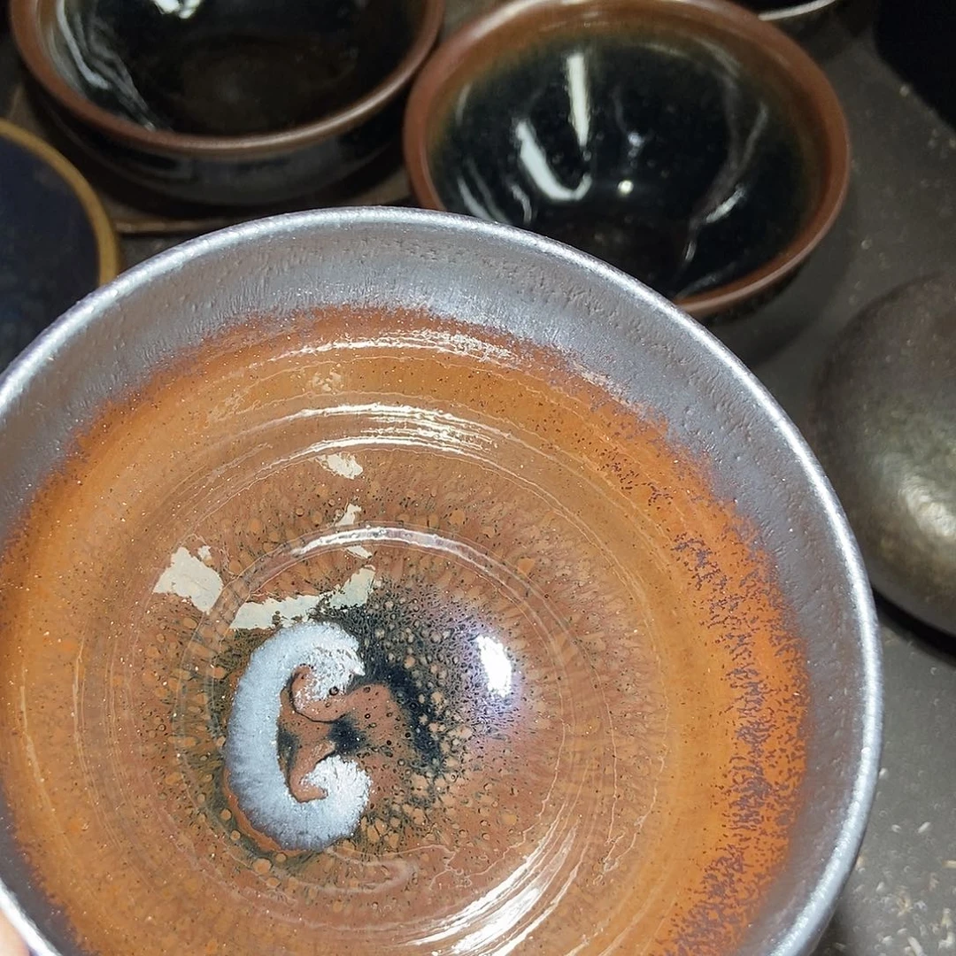 茶盏•*•676 建窑建盏建阳微瑕