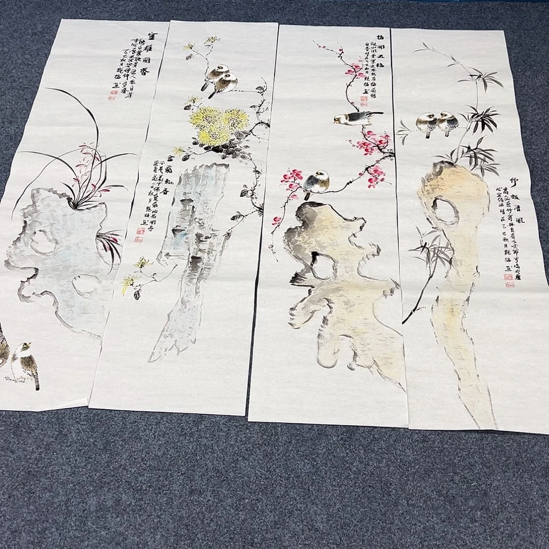 国画纯手绘作品欣赏