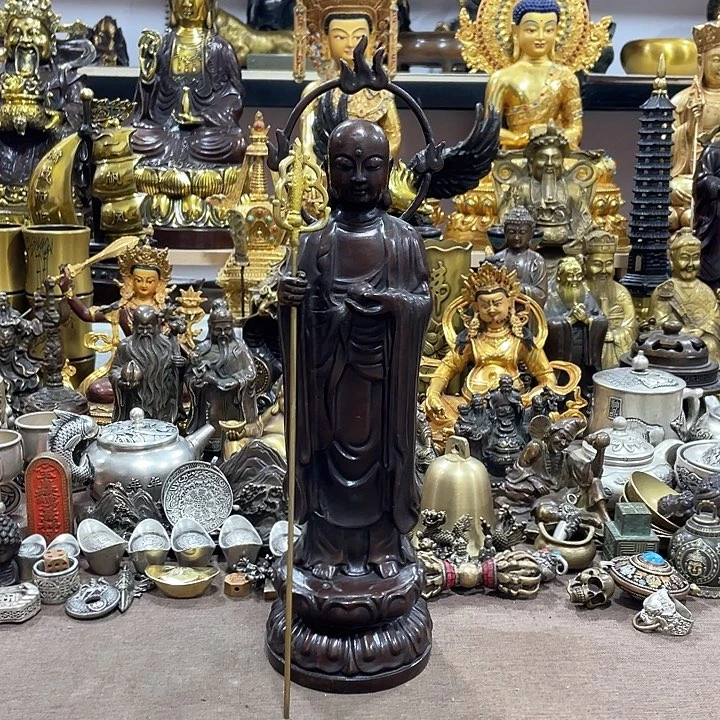 相**生一远铜器工艺品摆件