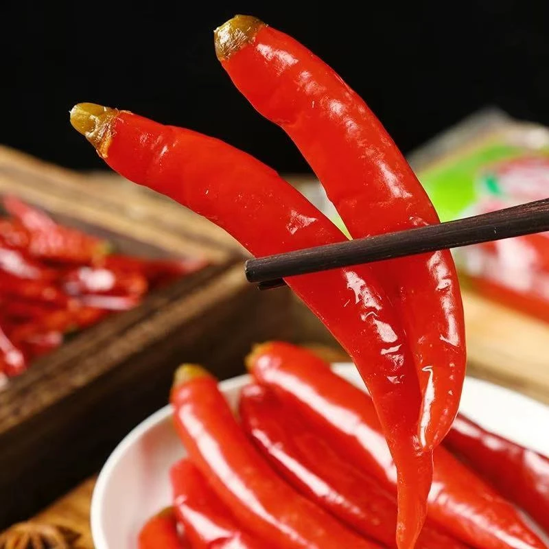 【2斤装】农家泡红辣椒 四川老坛泡辣椒 新鲜二荆条