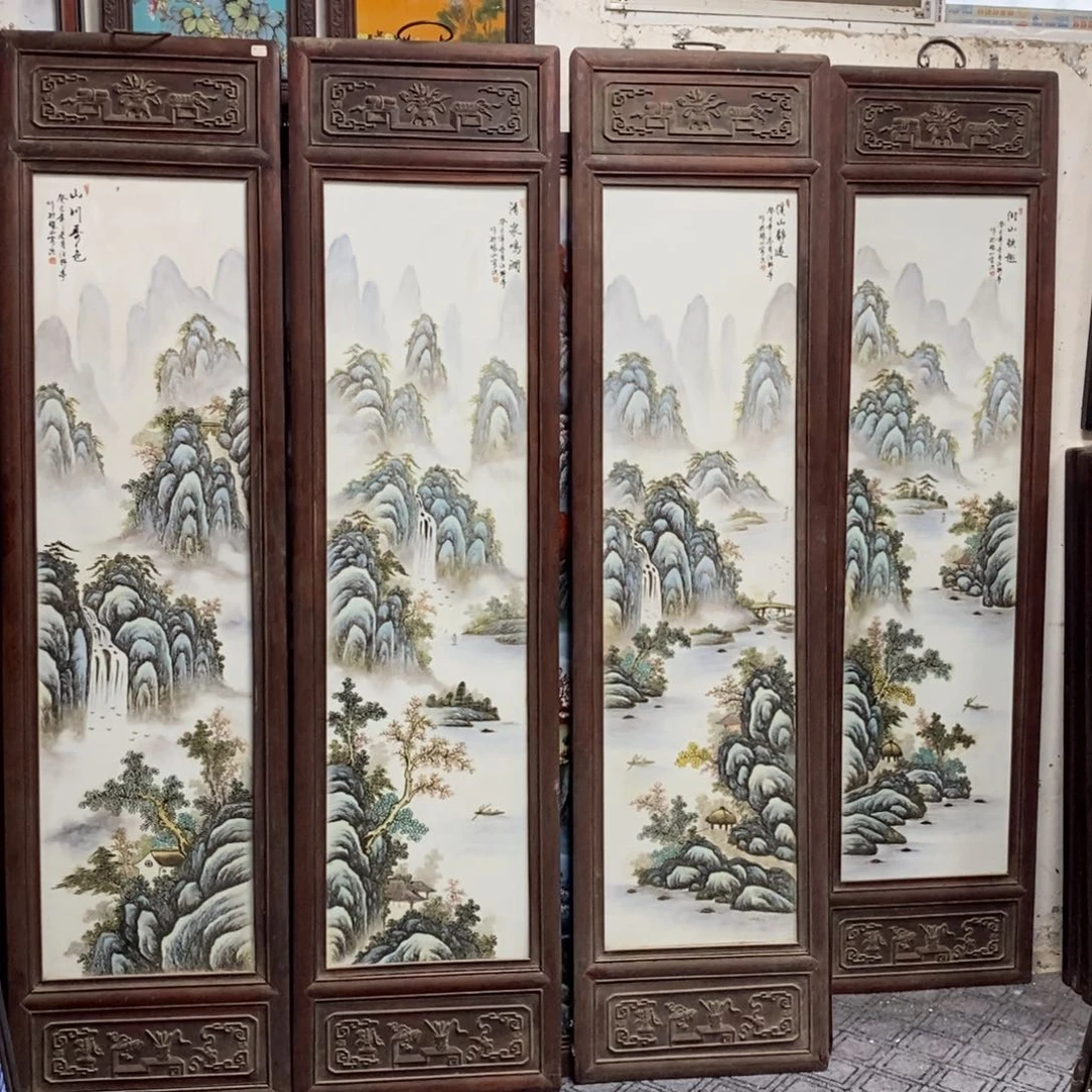 瓷片懂*你景德镇瓷板画柴窑烧制