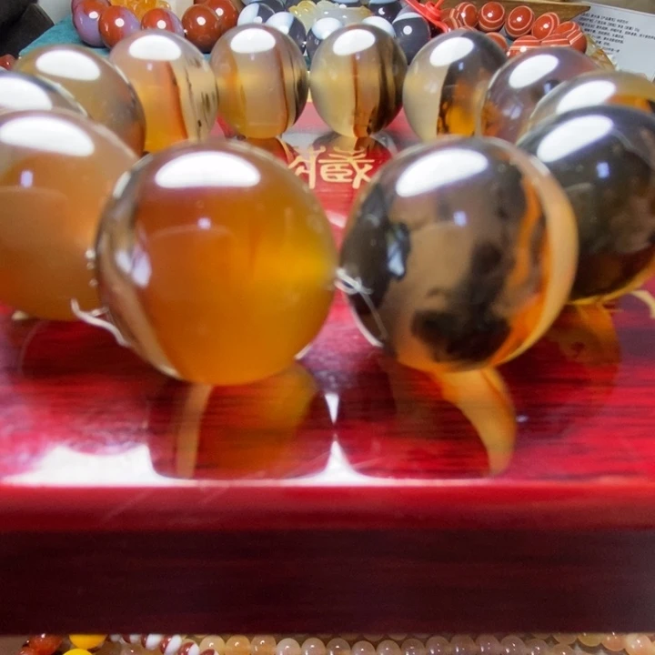 未镶嵌手串玛瑙/玉髓