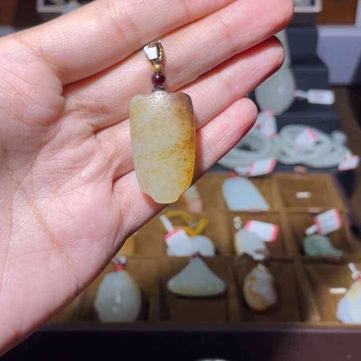 狼***的和田玉（子料）未镶嵌手链