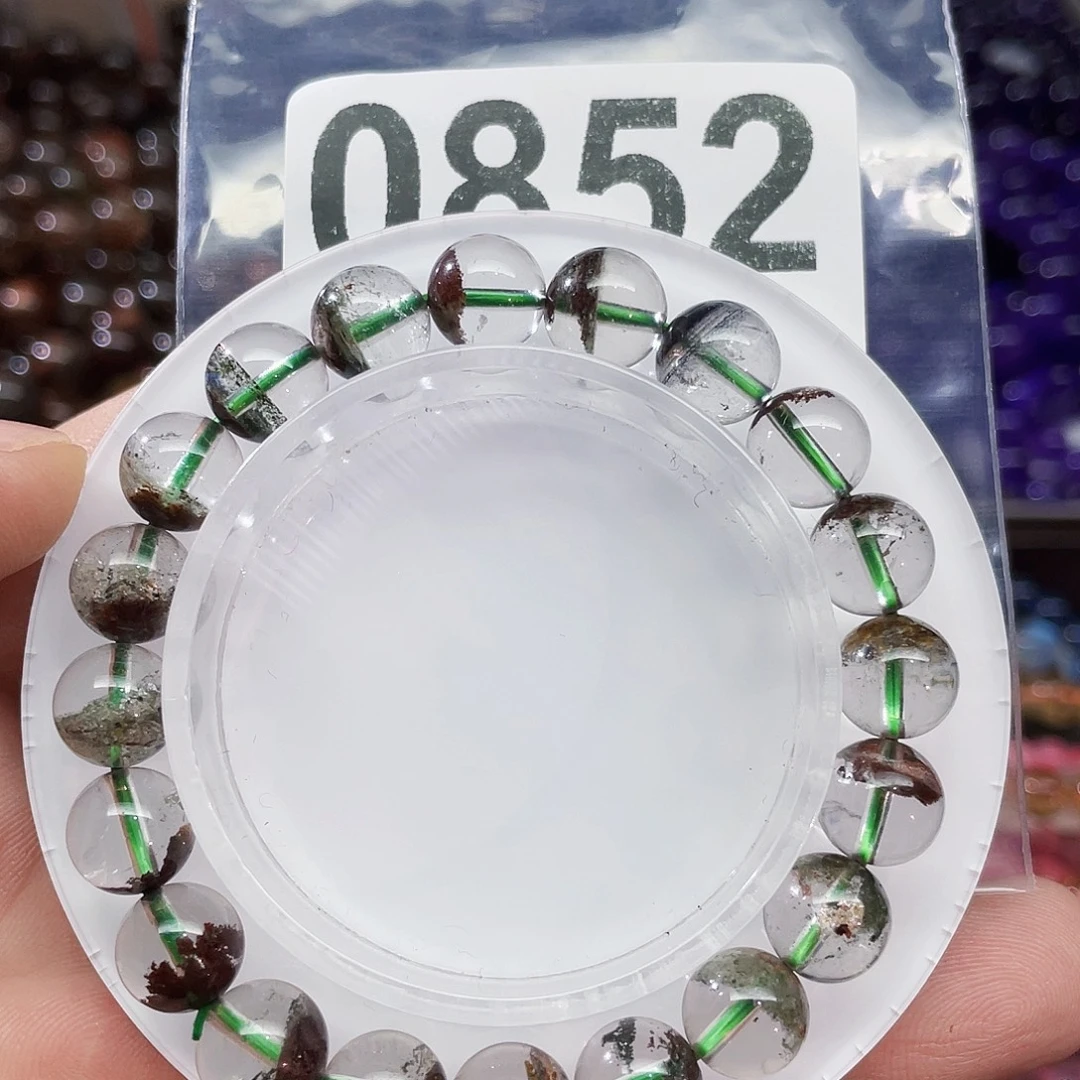未镶嵌手链水晶绿幽灵手链