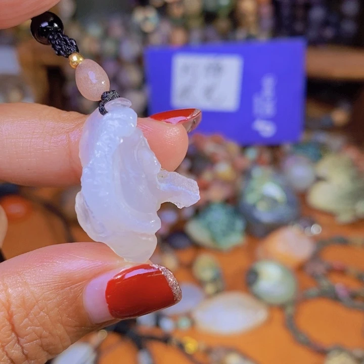 玛瑙/玉髓珠宝半成品未镶嵌杠*