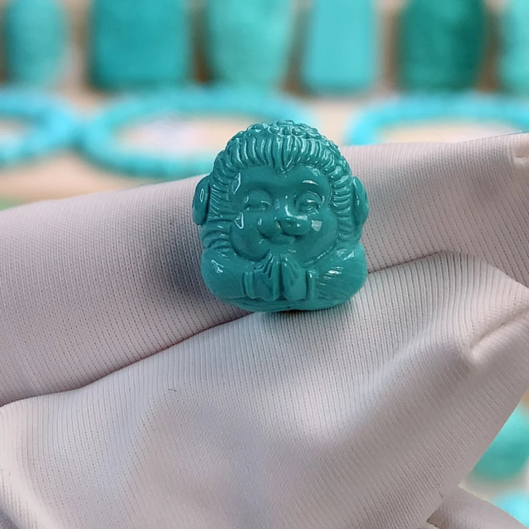 绿松石挂件未镶嵌