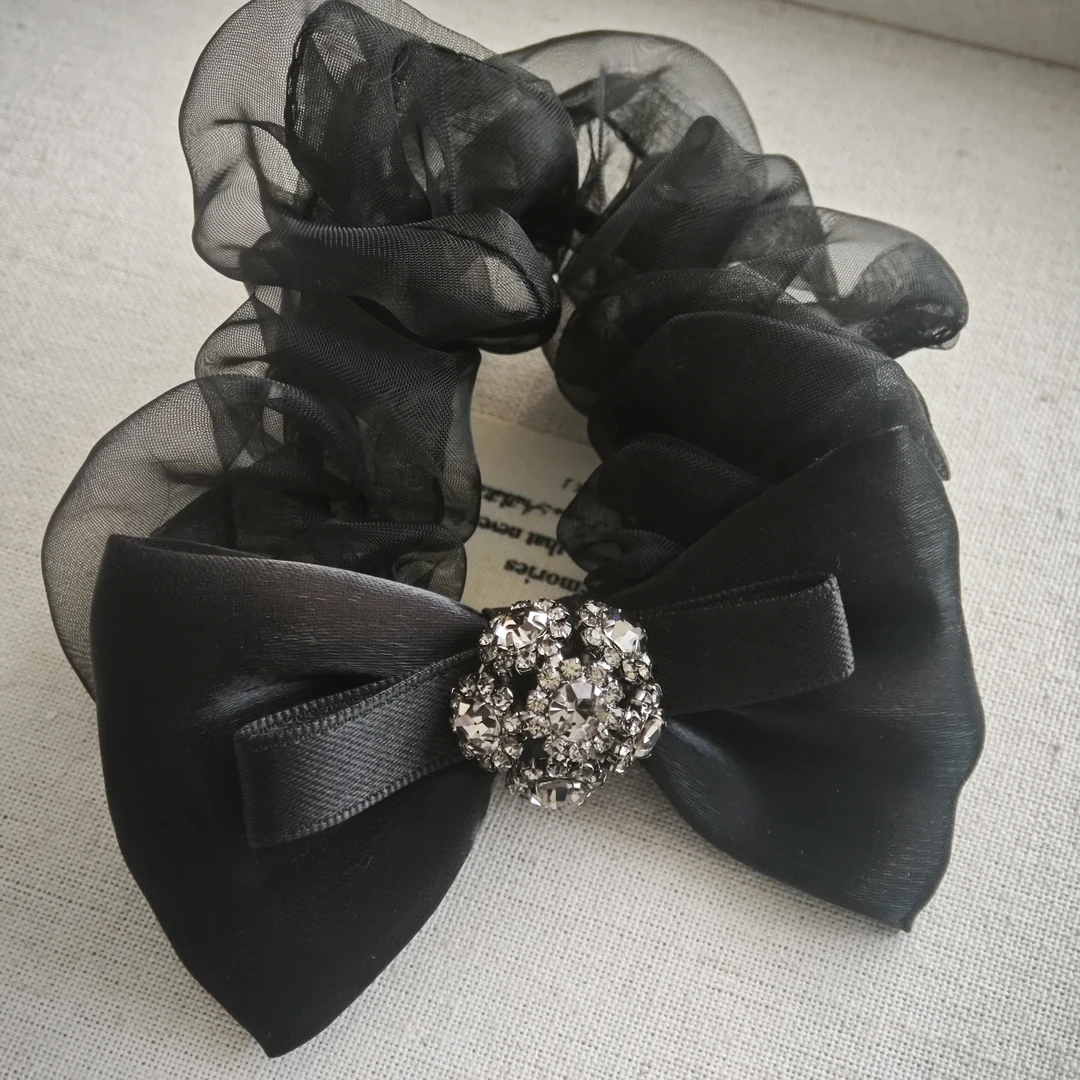 韩国原单蝴蝶结发圈 清库 no退no换