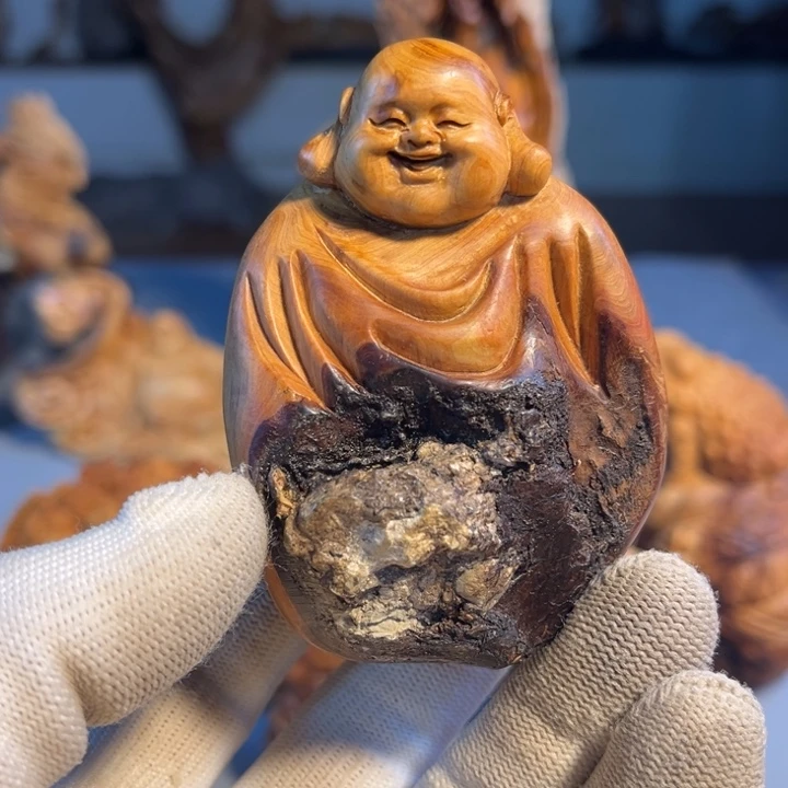 柏木（崖柏）根雕工艺摆件