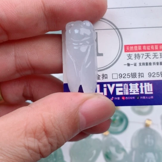 翡翠未镶嵌吊坠(不含链)缅甸天然翡翠A货