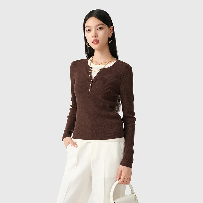 BADINA毛针织衫144Q318