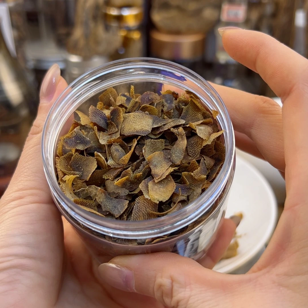 沉香木摆件搞**评奇楠沉香乌身圆叶切片20克