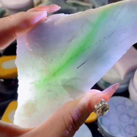 翡翠散珠翡翠原石