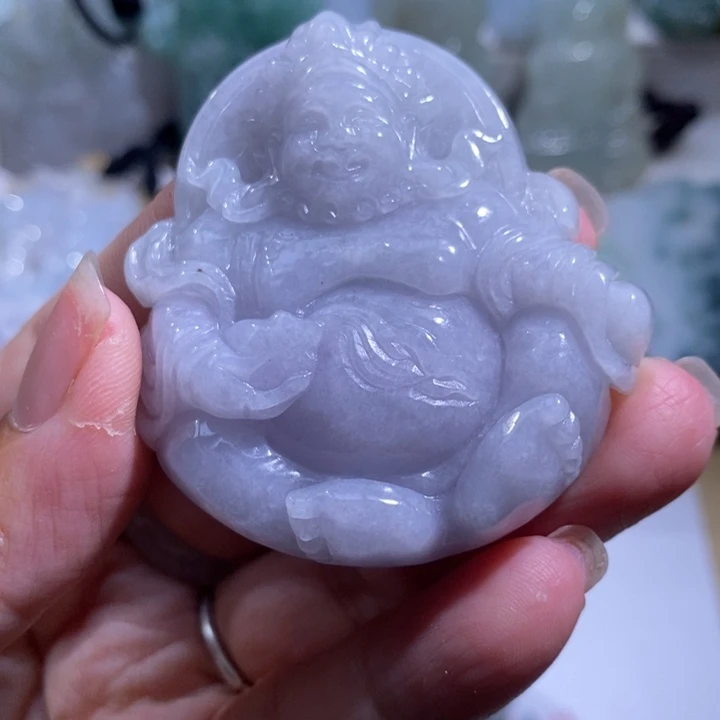 【闪购商品】翡翠挂件未镶嵌财神
