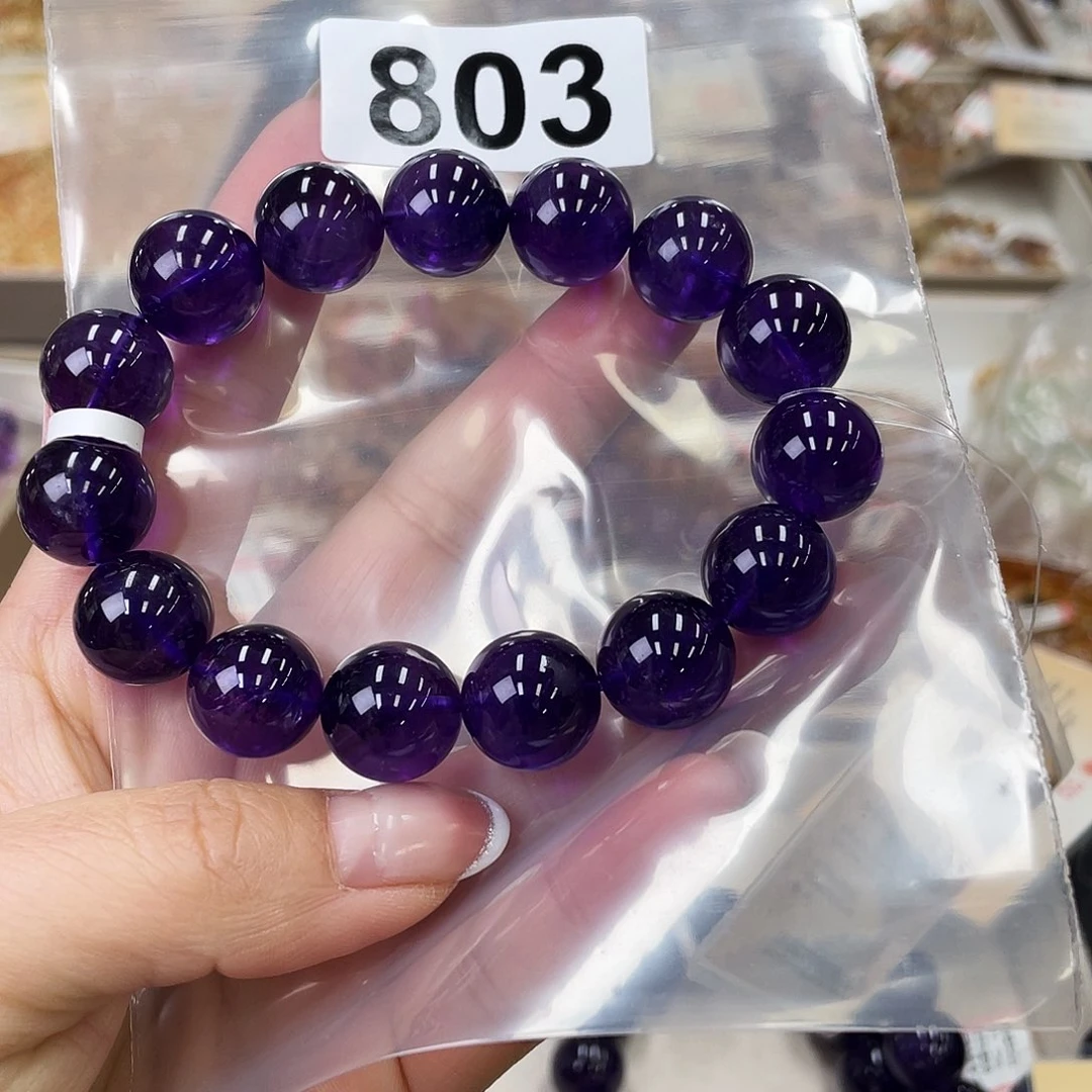 无***东手串水晶未镶嵌手串803。