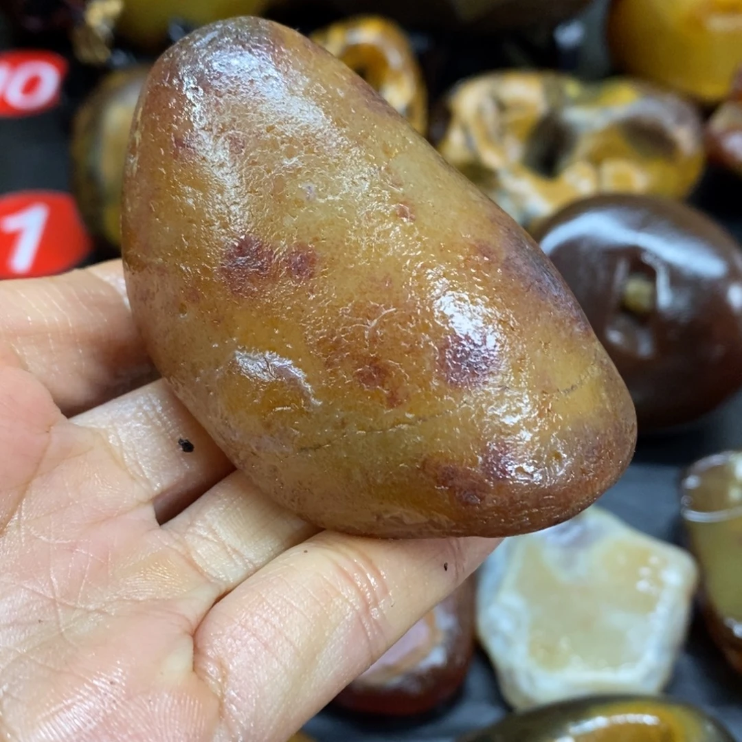 玛瑙/玉髓未镶嵌手把件