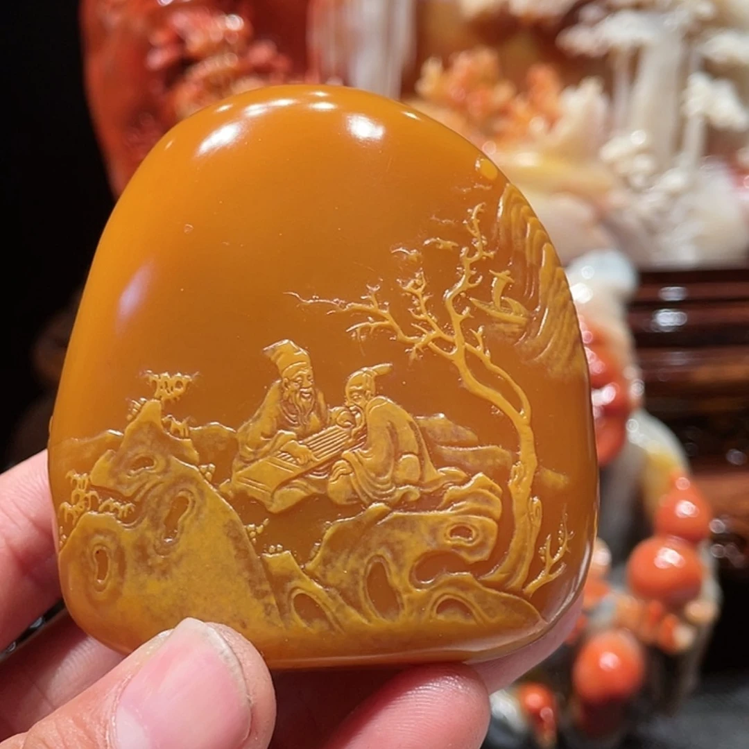【闪购商品】寿山石春*山水画作品欣赏