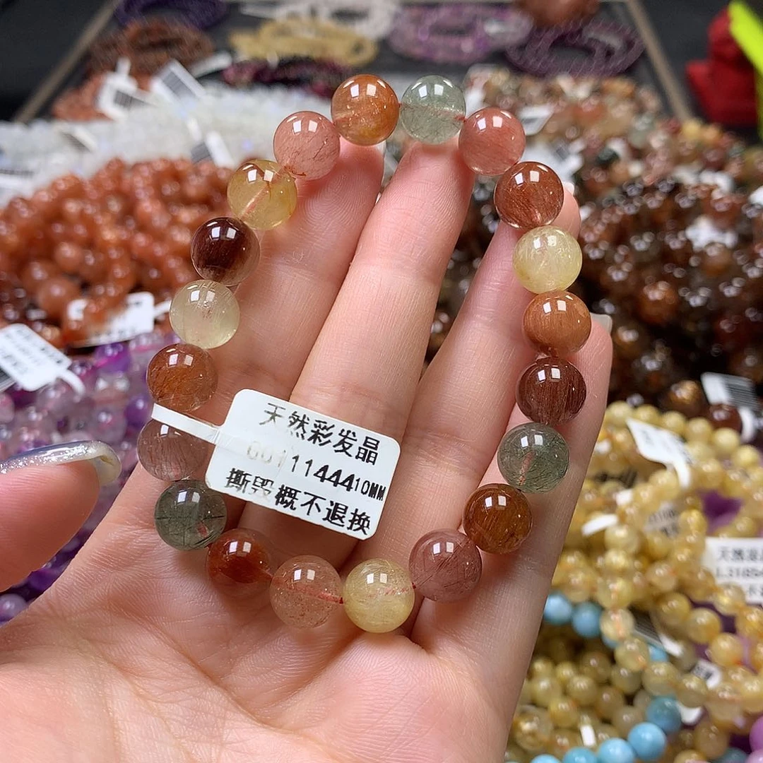 未镶嵌手串水晶,