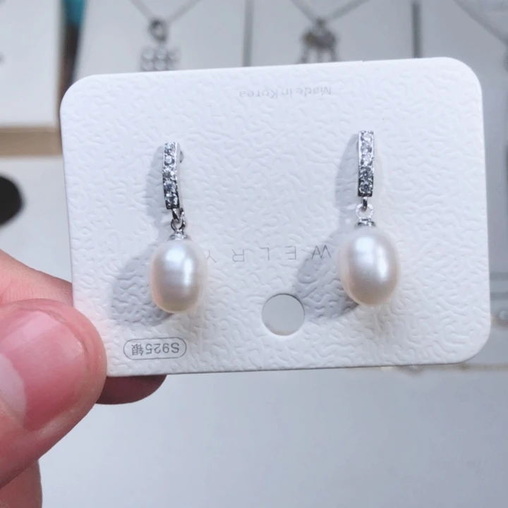 未镶嵌淡水珍珠耳饰