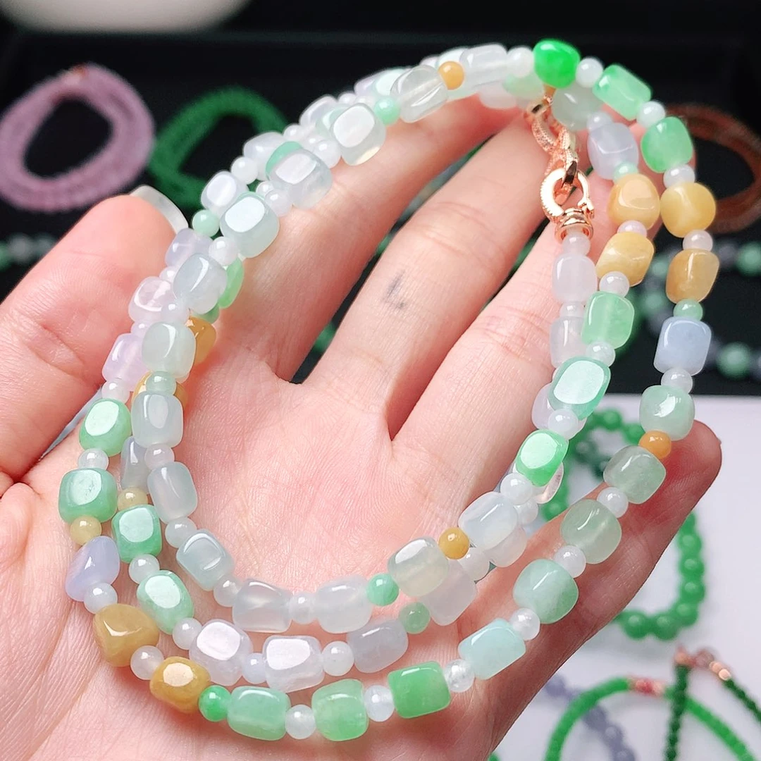 未镶嵌手链翡翠翡翠