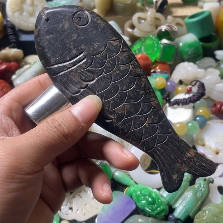 和田玉未镶嵌吊坠(不含链)