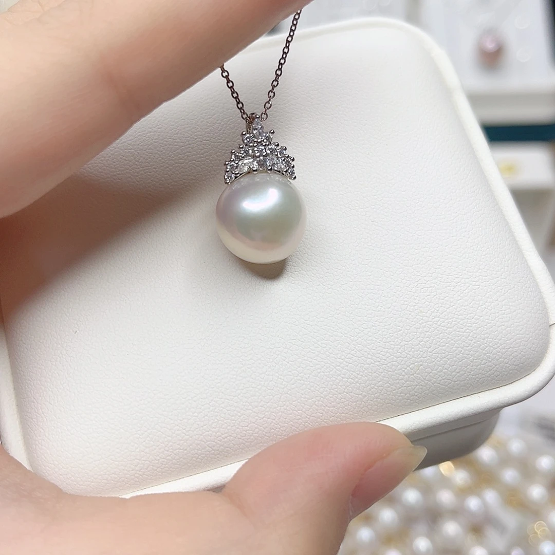 淡水珍珠吊坠(赠链)合金