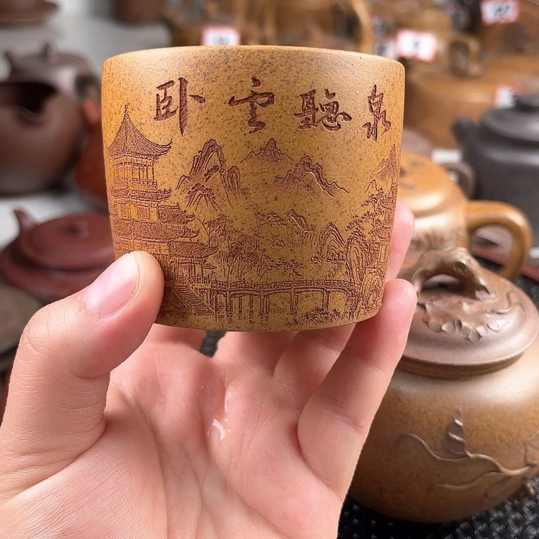 紫泥茶壶宜兴紫砂