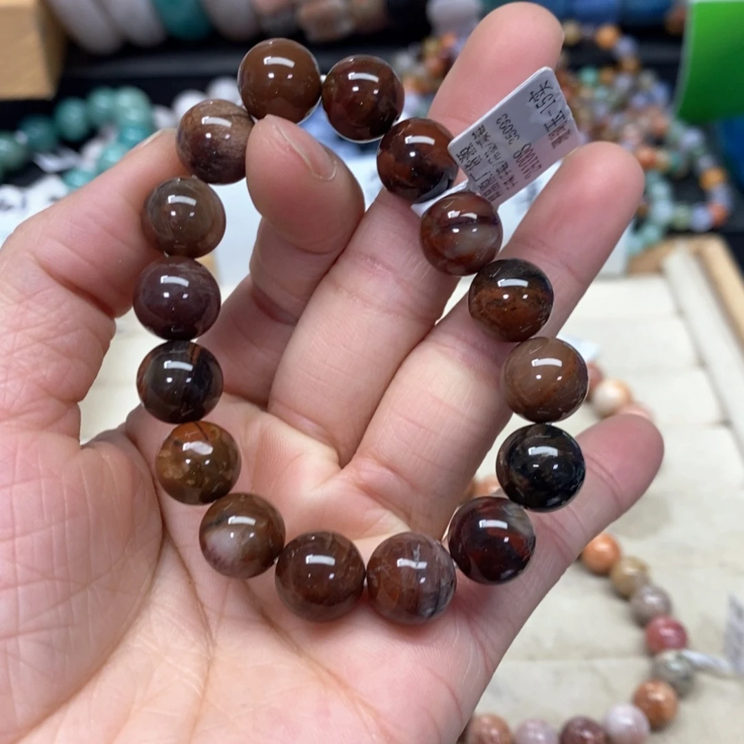 硅化珊瑚（珊瑚玉）手链未镶嵌图*281