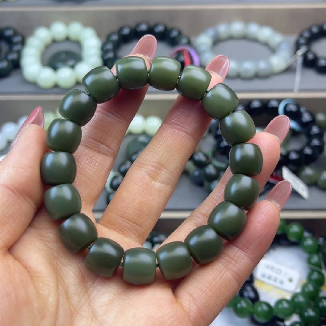 和田玉手链未镶嵌