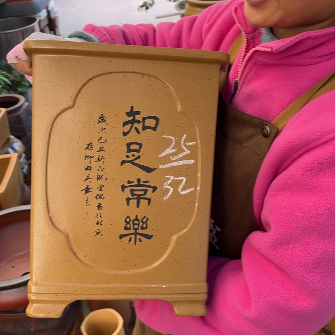 紫砂花盆盆景艺术