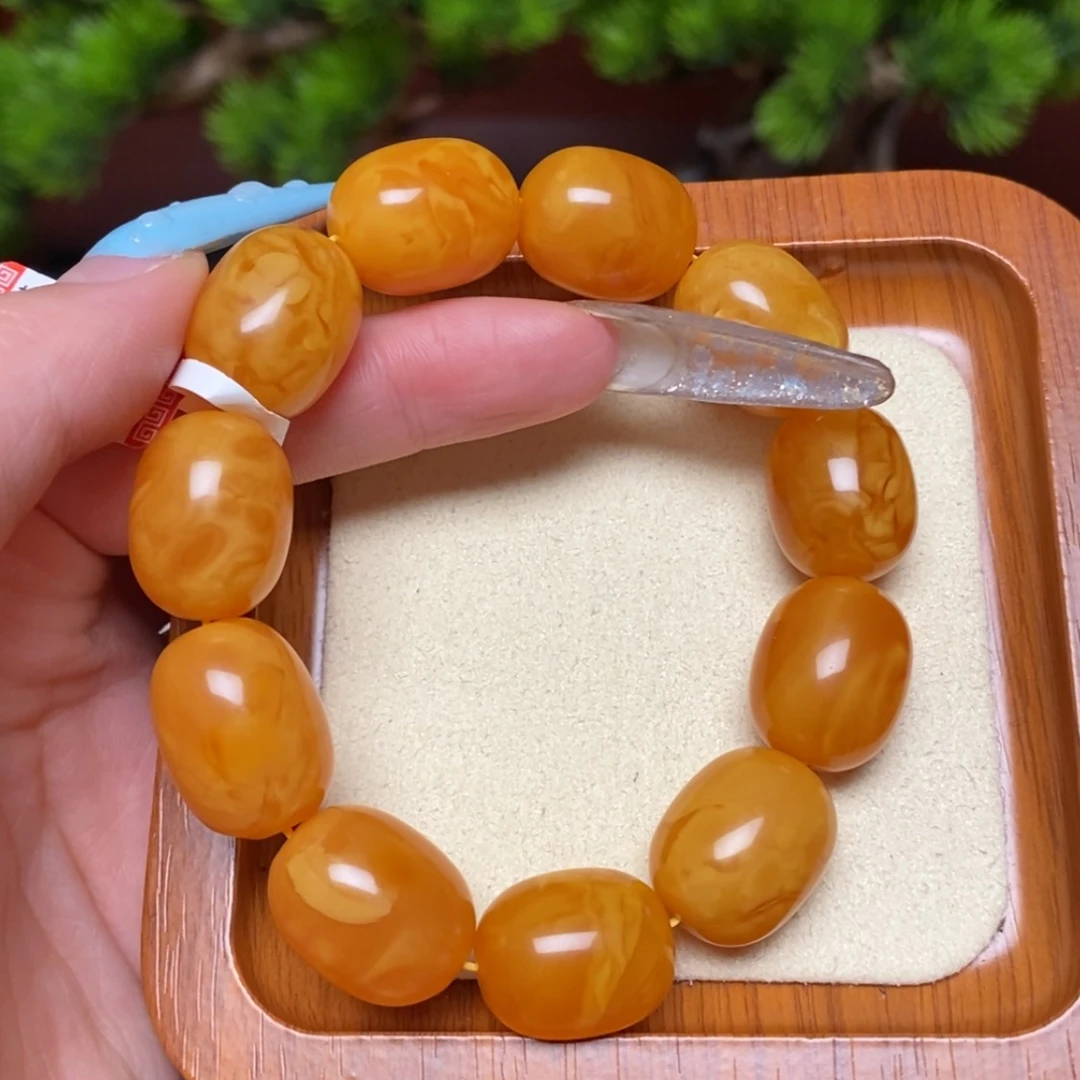 【闪购商品】未镶嵌蜜蜡手链手串