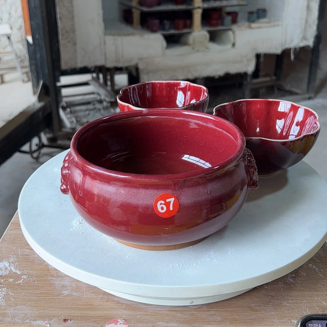 摆件郑家钧窑摆件微