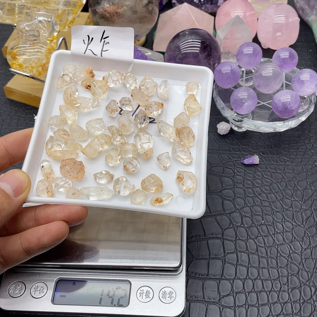 水晶未镶嵌珠宝半成品23