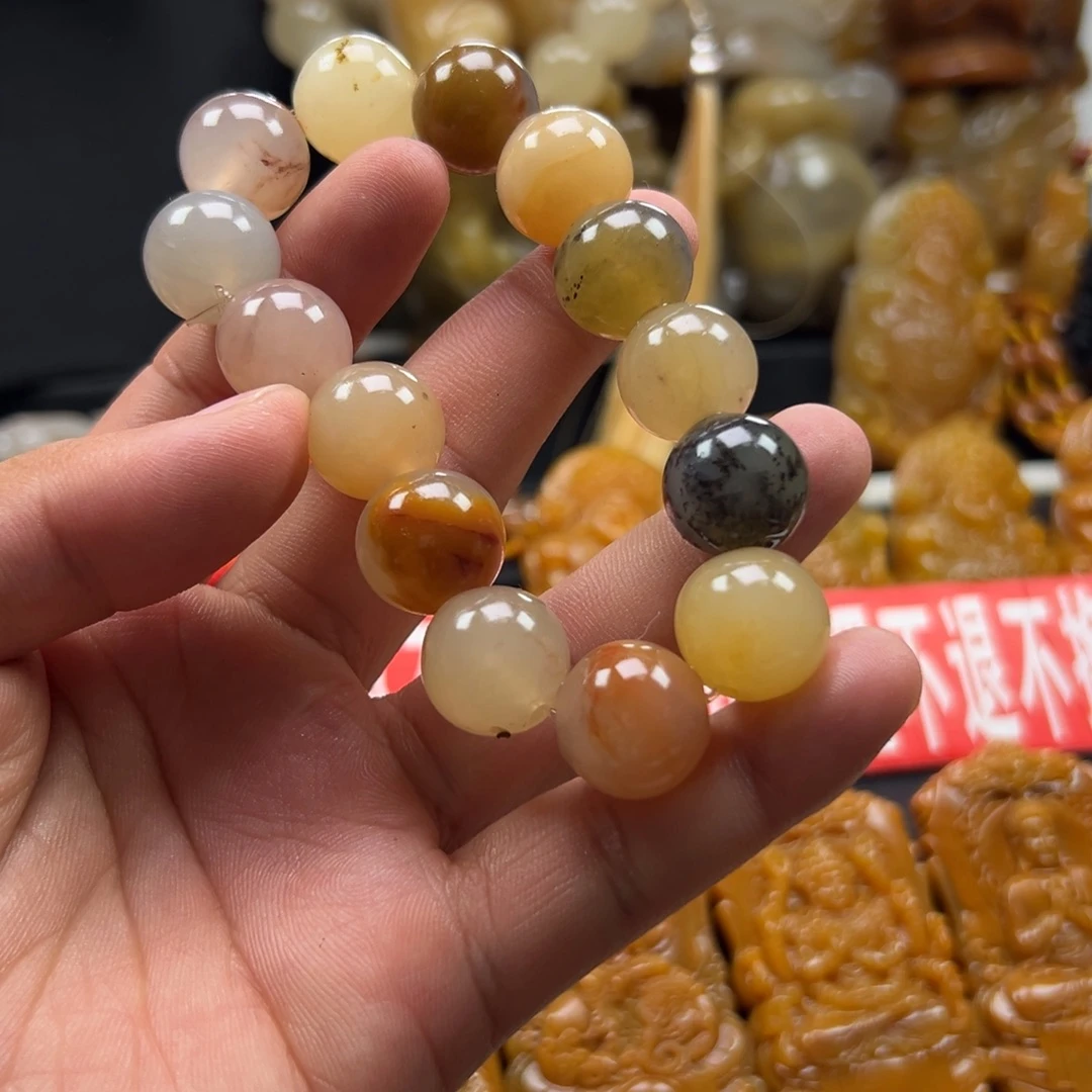 石英质玉（黄龙玉）未镶嵌多选发其一