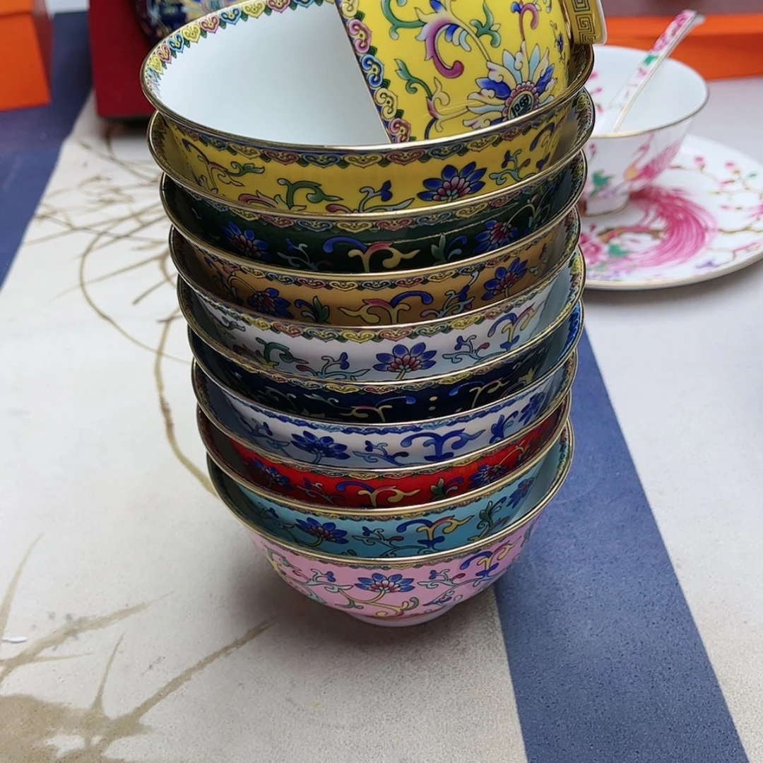 【闪购商品】珐琅5英寸10混。。。。。