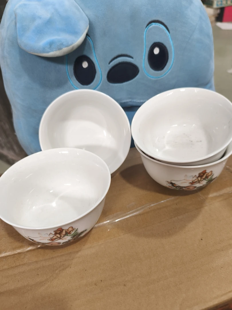 三打白骨精小深碗米饭碗，直径11.3厘米，高6厘米，标价发四个