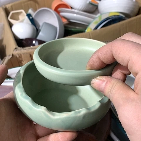 盘陶瓷制品满25拼单发货默认微瑕